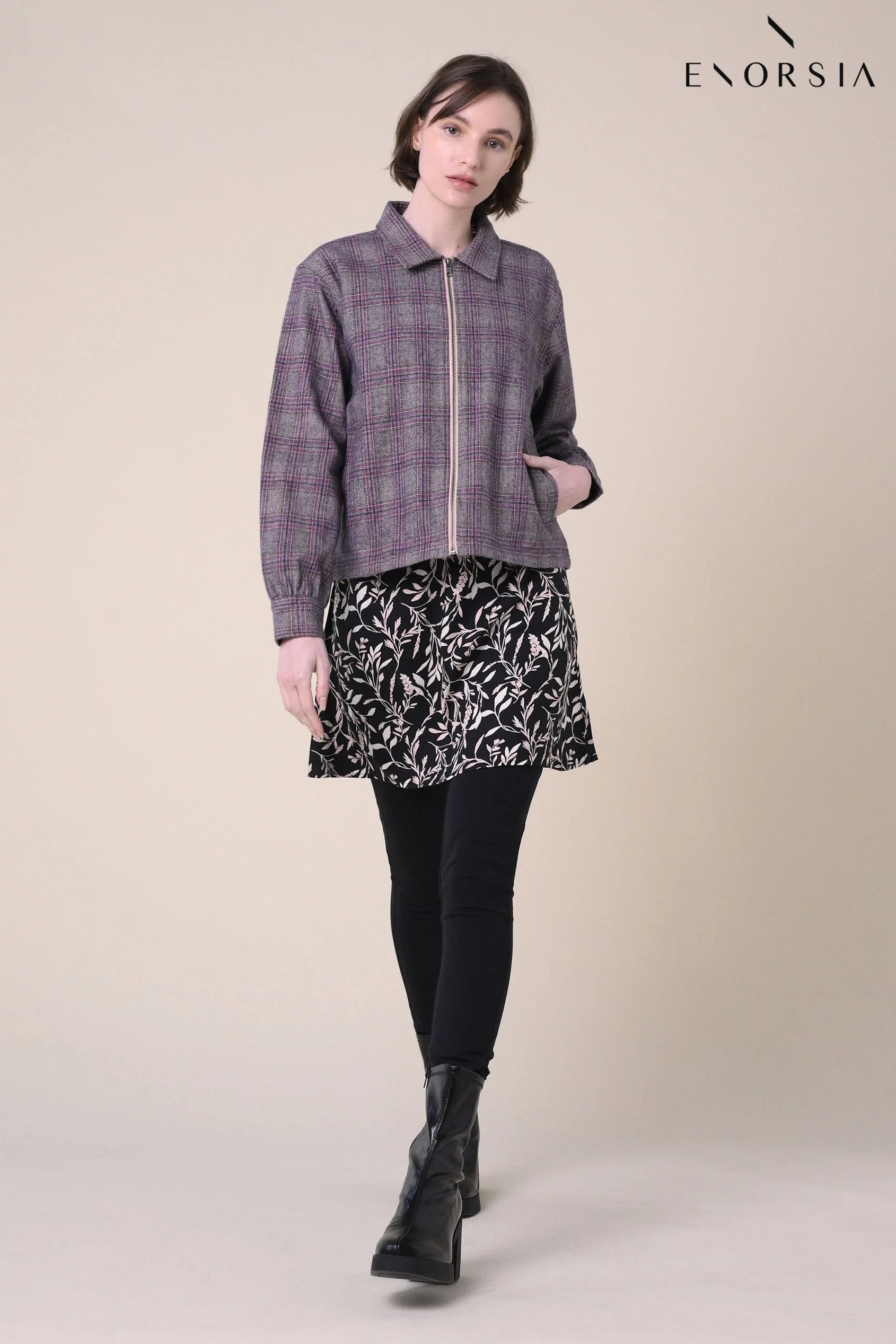 BRODERIE PUFF SLEEVE ROUND NECK T SHIRT