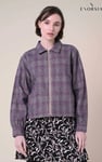 BRODERIE PUFF SLEEVE ROUND NECK T SHIRT