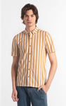 Short Sleeve Stripe Jersey Shirt