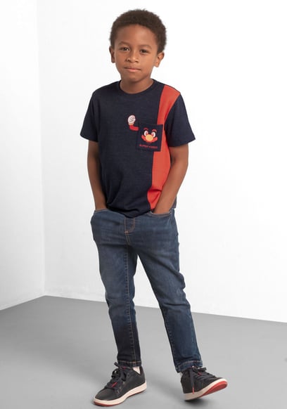 Boys Slim Fit Pull-On Jeans (3yrs-9yrs)
