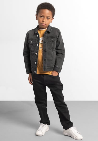 Boys Regular Fit Five Pocket Jeans (3yrs-9yrs)