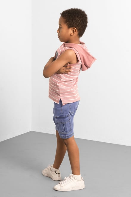 Boys Denim Cargo Shorts (3yrs-8yrs)