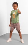 Boys Decorative Tape Waistband Shorts(3yrs-9yrs)
