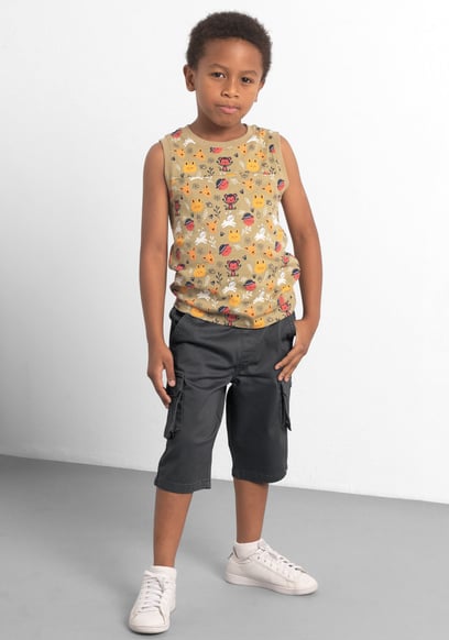 Boys Pull-On Cargo Shorts (6yrs-9yrs)
