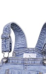 Girls 5 Pockets Denim Dungarees(2/3yrs-8/9yrs)