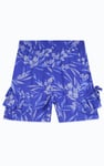 Girls Ruffle Hem Shorts with Side Bow(2/3yrs-8/9yrs)