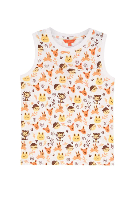 Boys Fun Jungle Printed Vest (3 yrs-9 yrs)