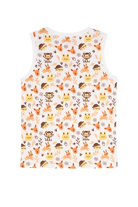 Boys Fun Jungle Printed Vest (3 yrs-9 yrs)