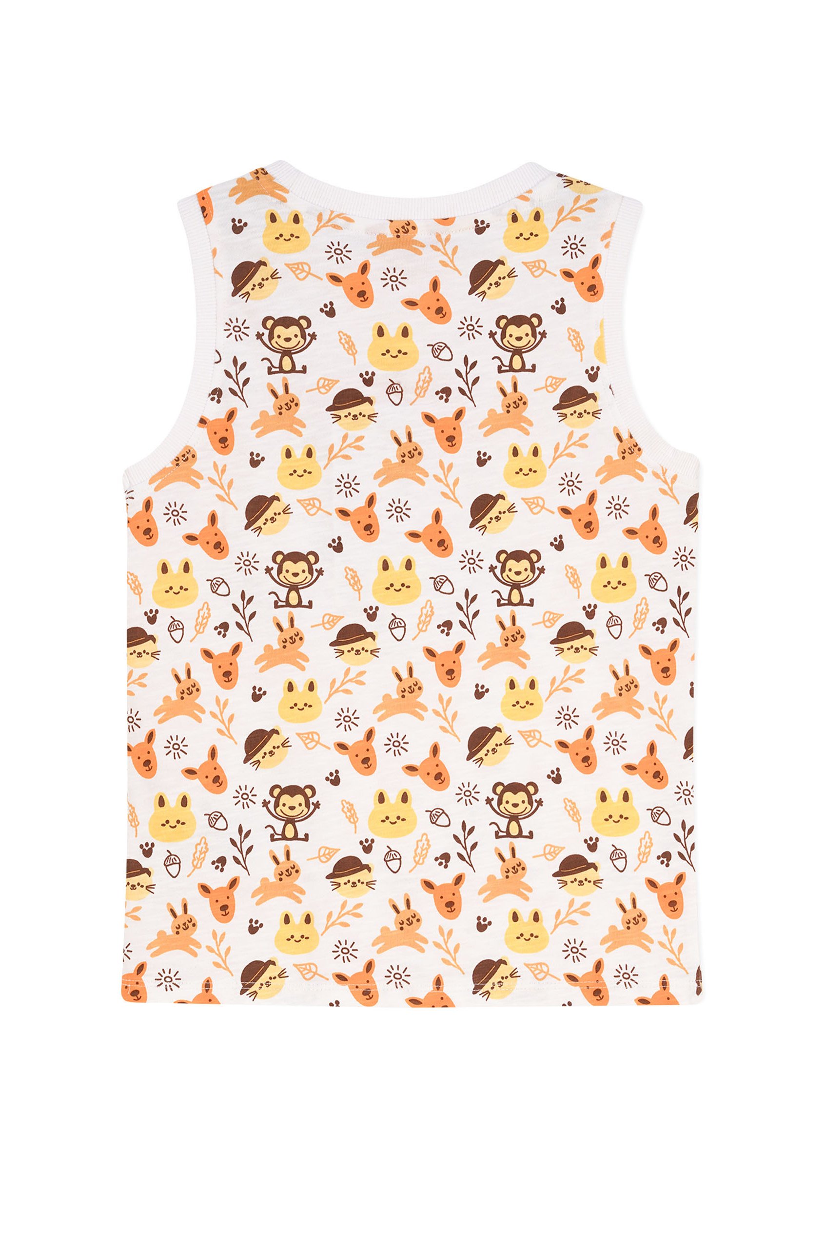 Boys Fun Jungle Printed Vest (3 yrs-9 yrs)