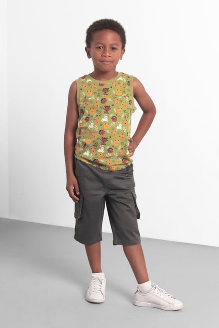 Boys Fun Jungle Printed Vest (3 yrs-9 yrs)