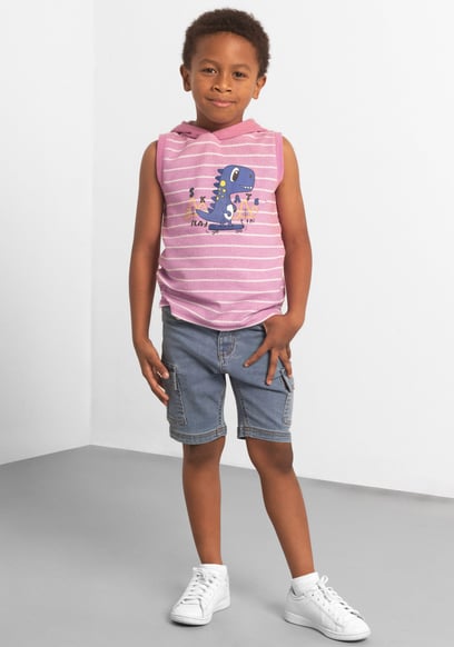 Skating Dino Summer Hoodie (6yrs-11yrs)