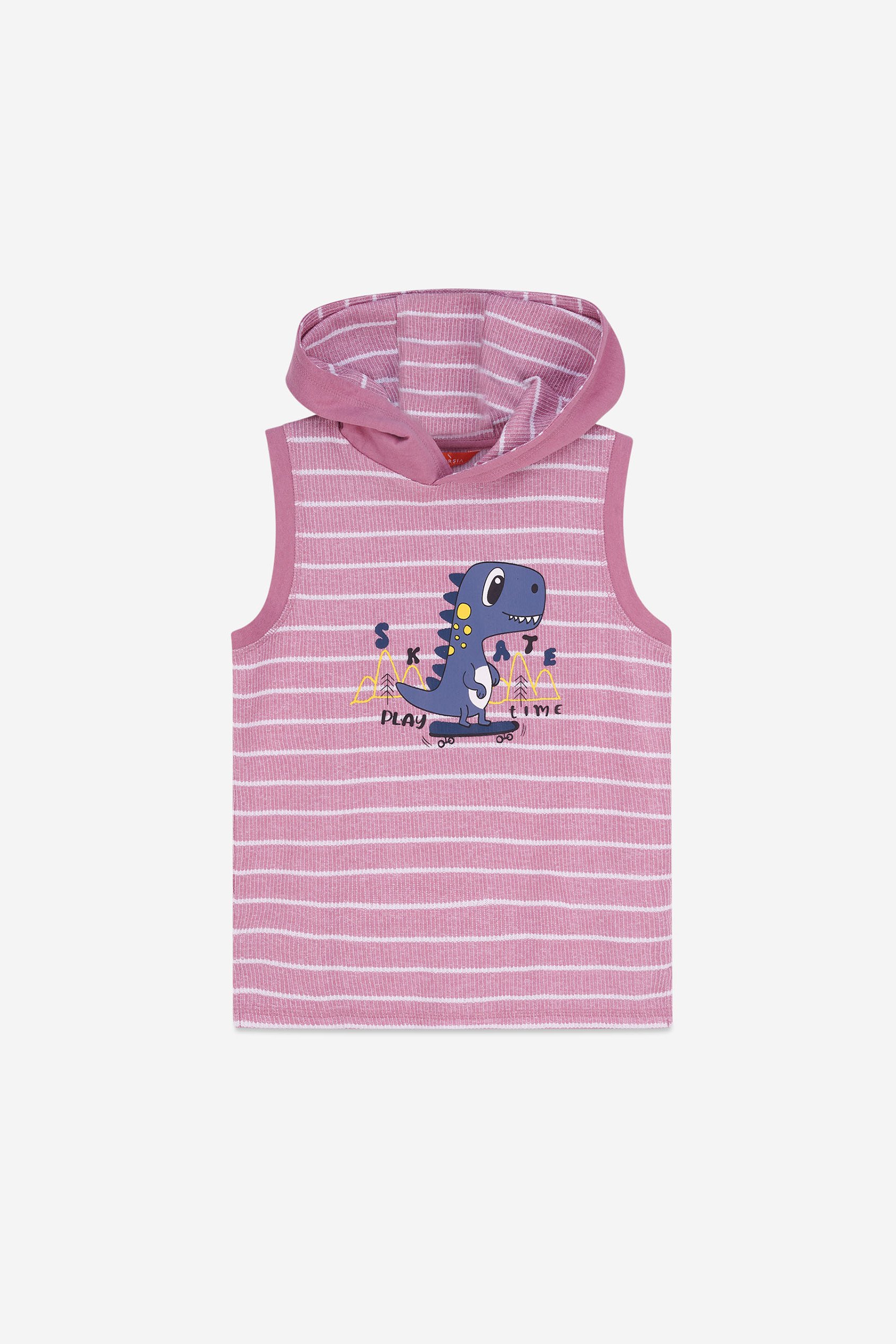 Skating Dino Summer Hoodie (6yrs-11yrs)