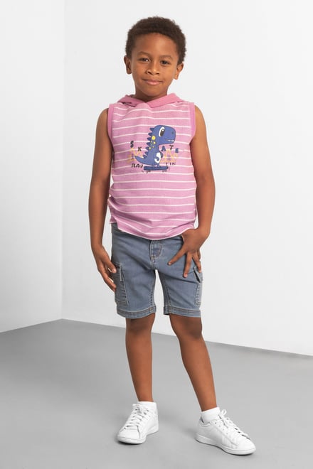 Skating Dino Summer Hoodie (6yrs-11yrs)