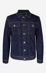 Long Sleeve Raw Denim Jacket