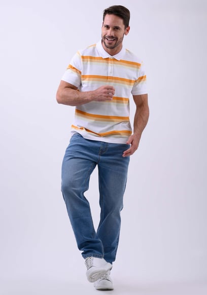 Mens Relaxed Straight Fit Jeans