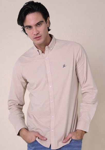 Mens Long Sleeve Casual Shirt