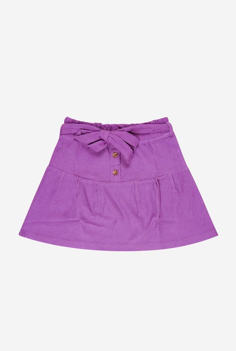 Purple Button Detailing Skirt (5/6yrs-10/11yrs)