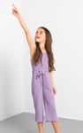 Girls Variegated Textured Jumpsuit (5/6yrs-10/11yrs)