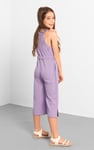 Girls Variegated Textured Jumpsuit (5/6yrs-10/11yrs)