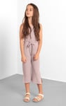 Girls Variegated Textured Jumpsuit (5/6yrs-10/11yrs)