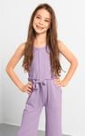 Girls Variegated Textured Jumpsuit (5/6yrs-10/11yrs)