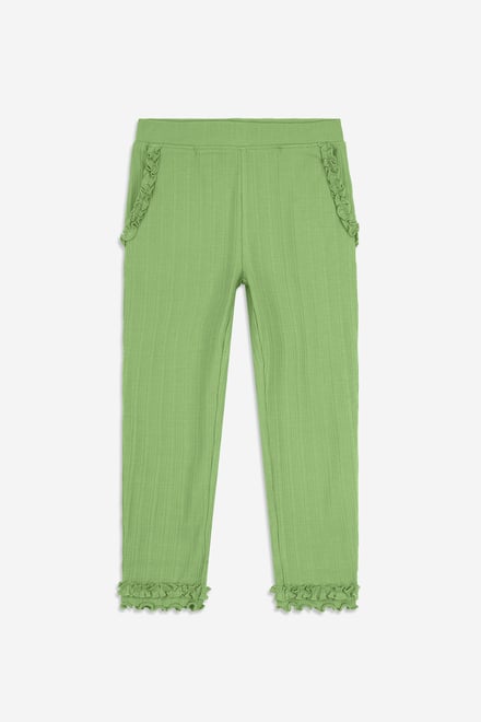 Frills Detailing Hem Leggings (2/3yrs - 8/9yrs)