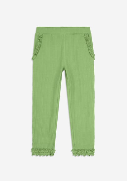 Frills Detailing Hem Leggings (2/3yrs - 8/9yrs)