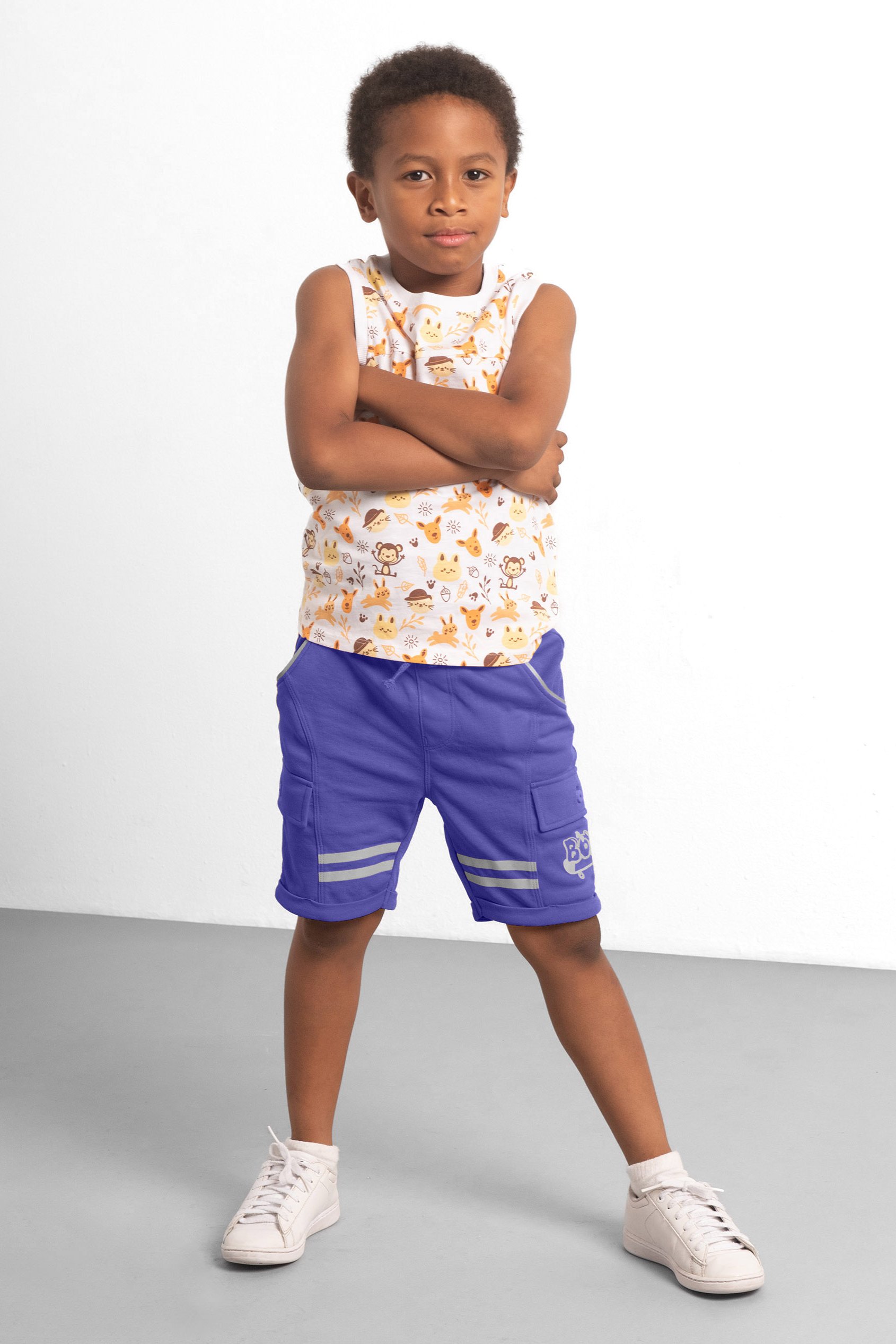 Smart Jersey Cargo Shorts (3yrs-9yrs)