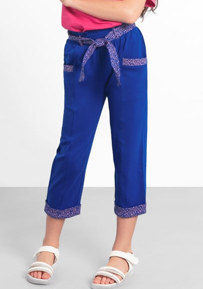 Trouser With Cut & Sew Panel  (5/6yrs-10/11yrs)
