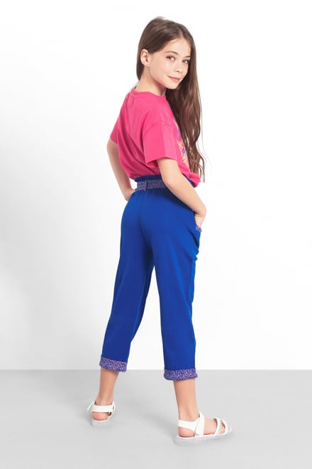 Trouser With Cut & Sew Panel  (5/6yrs-10/11yrs)