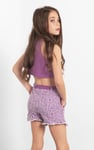 One Shoulder Top & Bottom Set(2/3yrs-8/9yrs)