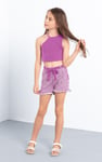 One Shoulder Top & Bottom Set(2/3yrs-8/9yrs)