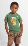 Boys Funny Bear Raglan T-shirt (3yrs-9yrs)