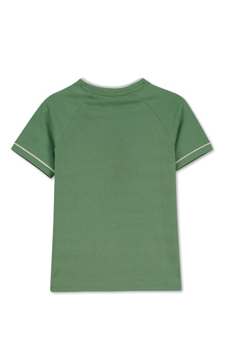 Boys Funny Bear Raglan T-shirt (3yrs-9yrs)