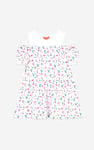 Girls Printed Ruffles Dress (5/6yrs-10/11yrs)