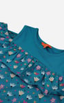 Girls Printed Ruffles Dress (5/6yrs-10/11yrs)