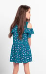 Girls Printed Ruffles Dress (5/6yrs-10/11yrs)