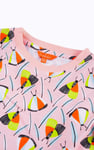 Girls Frill Sleeve T-Shirt (5/6yrs-10/11yrs)