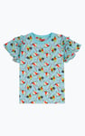 Girls Frill Sleeve T-Shirt (5/6yrs-10/11yrs)