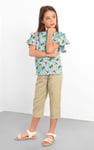 Girls Frill Sleeve T-Shirt (5/6yrs-10/11yrs)