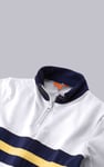 Boys Zip Up Colour Block Sweatshirt ( 6yrs-11yrs)