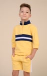Boys Zip Up Colour Block Sweatshirt ( 6yrs-11yrs)