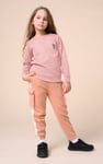 Embroidery Print Waffle Sweatshirt  (5yrs-11yrs)