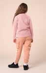 Embroidery Print Waffle Sweatshirt  (5yrs-11yrs)