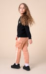 Embroidery Print Waffle Sweatshirt  (5yrs-11yrs)
