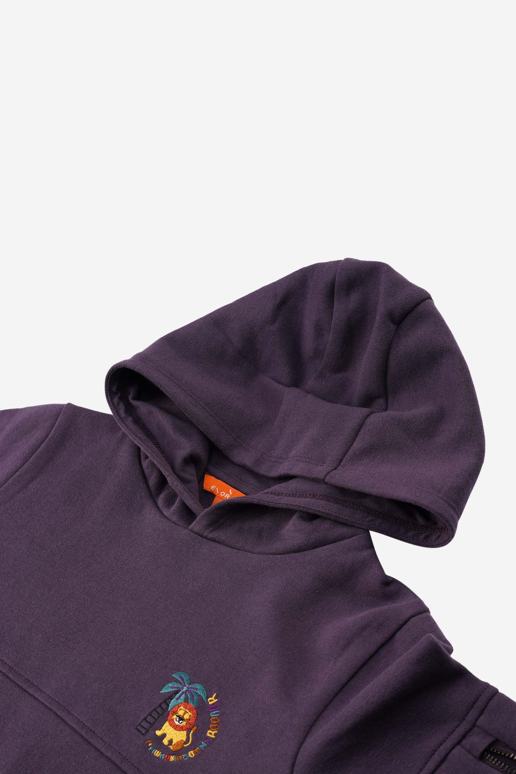 Boys  Embrodiery Print Hoodie  ( 6yrs-11yrs)