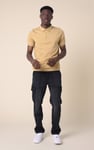 Mens Regular Fit Stretch Utility Jeans