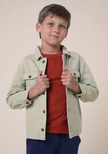 Boys Twill Overshirt (3yrs-9yrs)