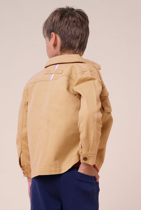 Boys Yellow Twill Overshirt (3yrs-9yrs)