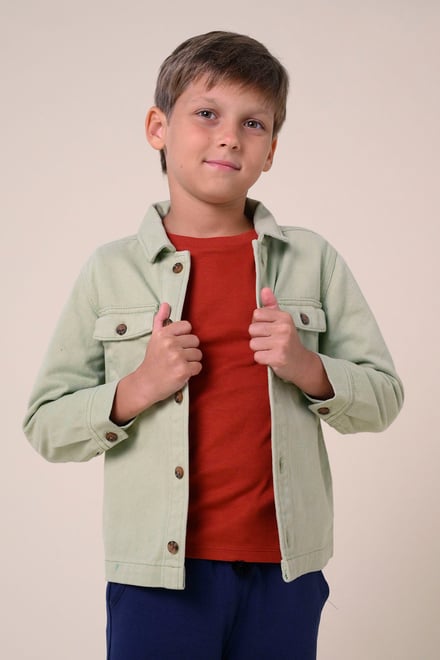 Boys Twill Overshirt (3yrs-9yrs)